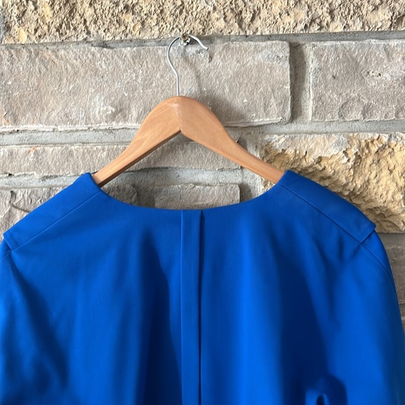 Vince Camuto Royal Blue Crop Jacket Size 8 - Picture 10 of 12